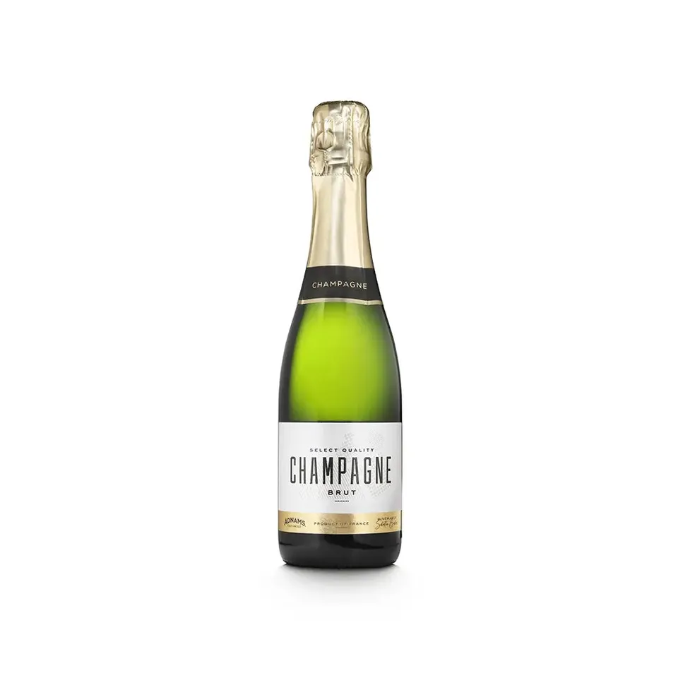 Adnams Champagne Brut champagne mezza bottiglia 37,5cl floreale