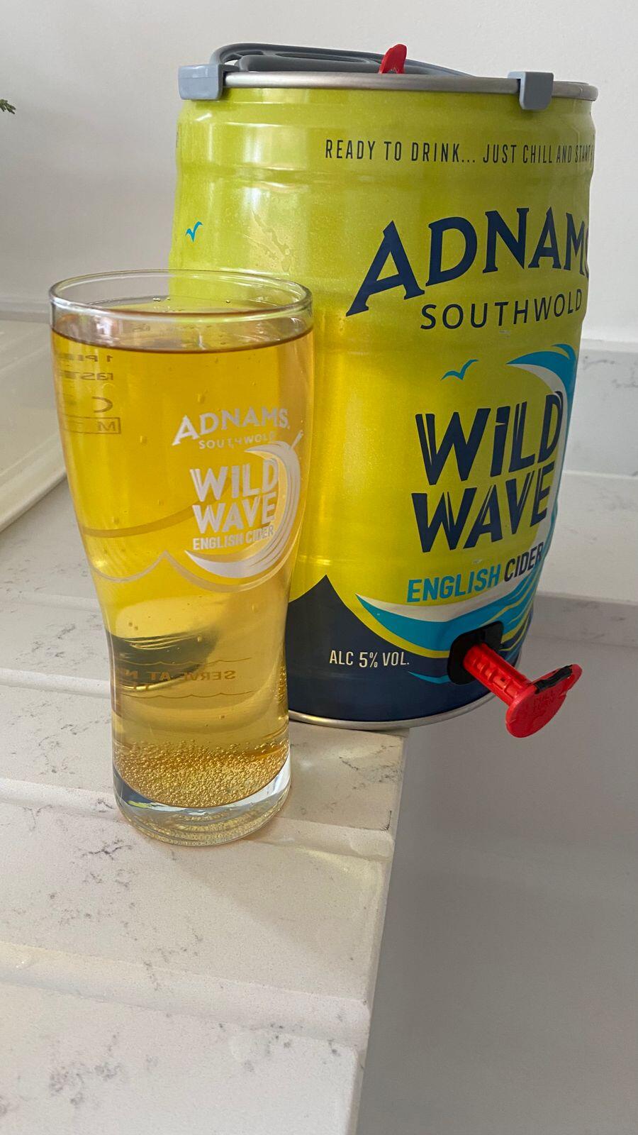 Adnams Wild Wave sidro mini-fusto 5 L mele inglesi
