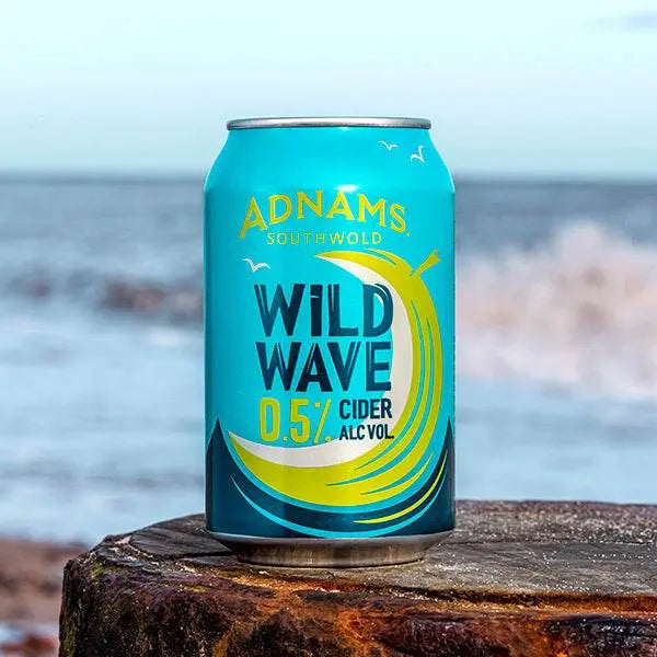 Adnams Wild Wave 0,5% sidro lattina 33 cl mela