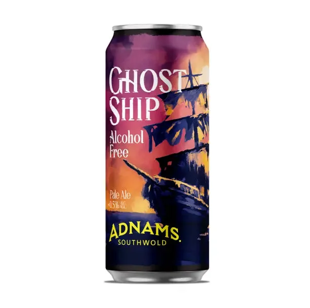 Adnams Ghost Ship birra analcolica lattina 44 cl senza glutine