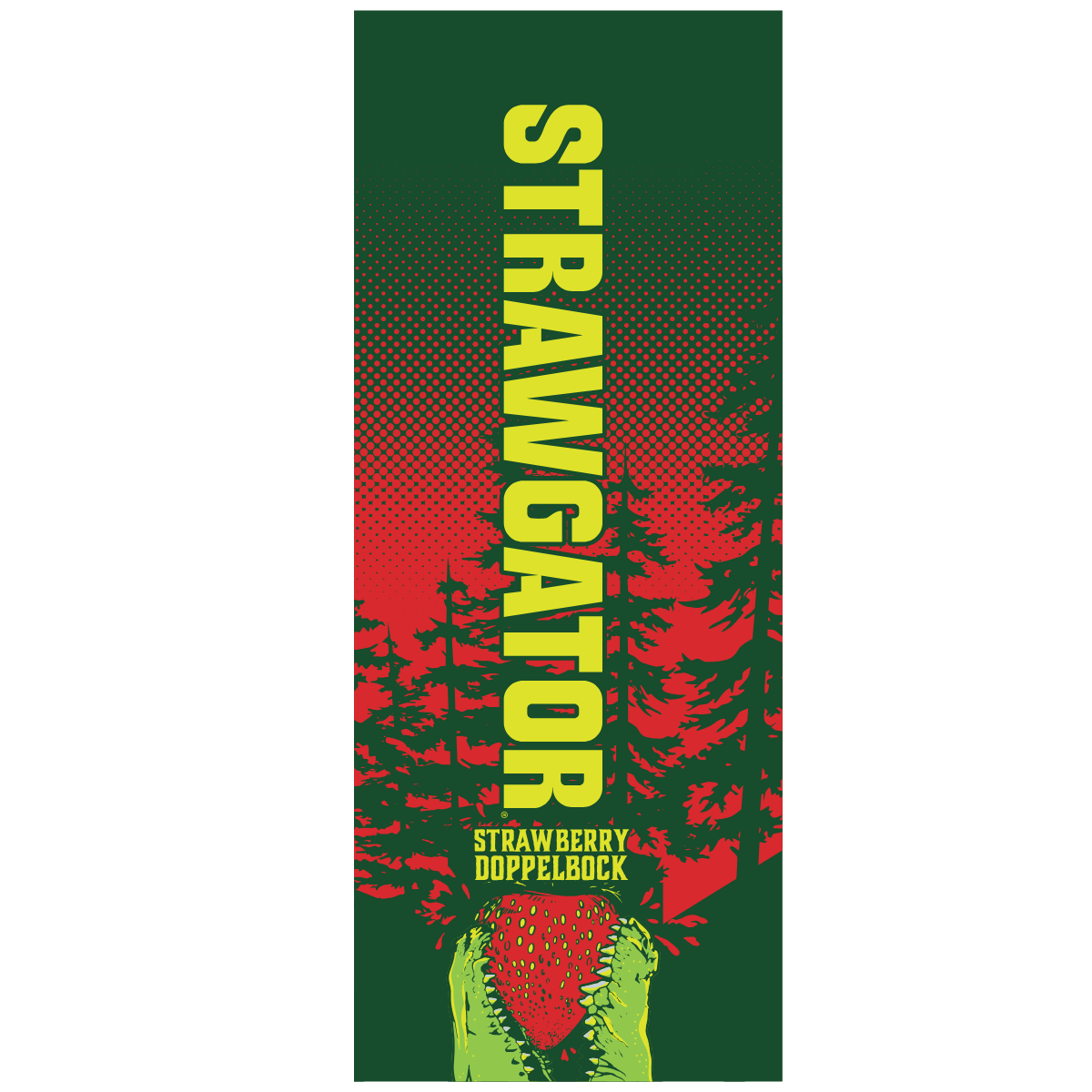 Abita Strawgator inserto manopola spillatore