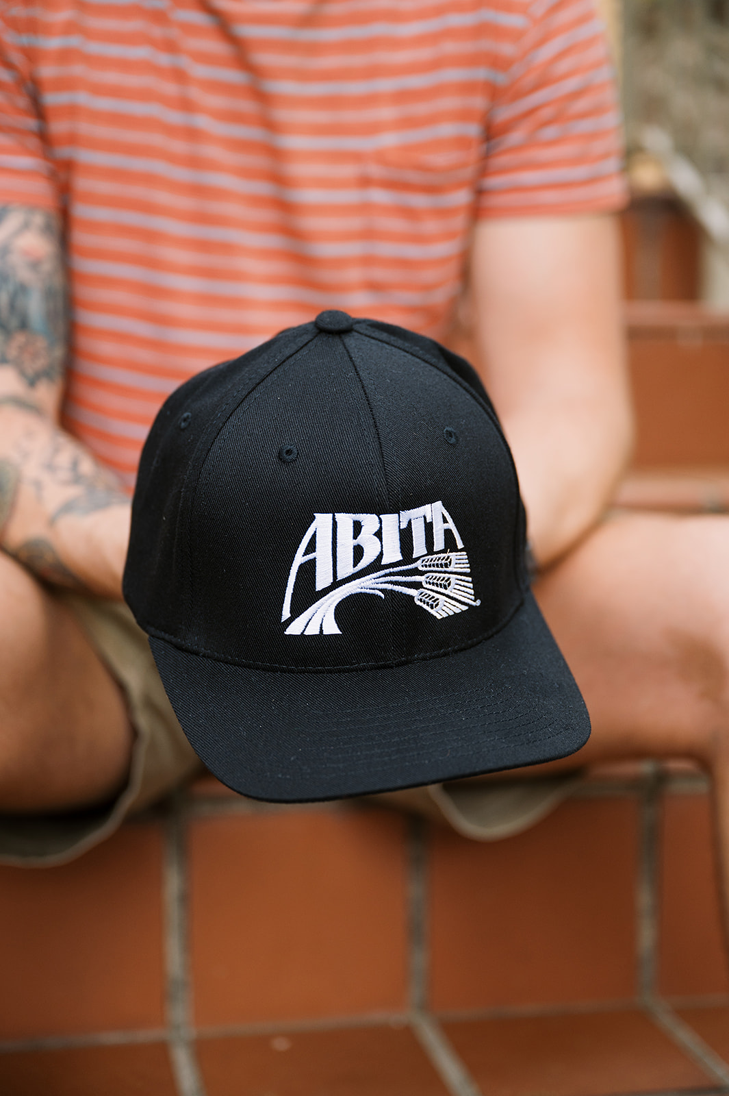 Abita Flexfit cappello nero
