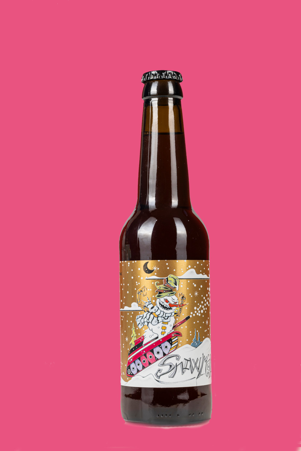 Sottobanco Snowman birra Belgian Ale rossa