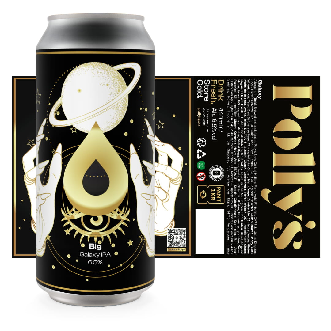 Polly's Brew Co. Big Galaxy IPA birra 6,5%