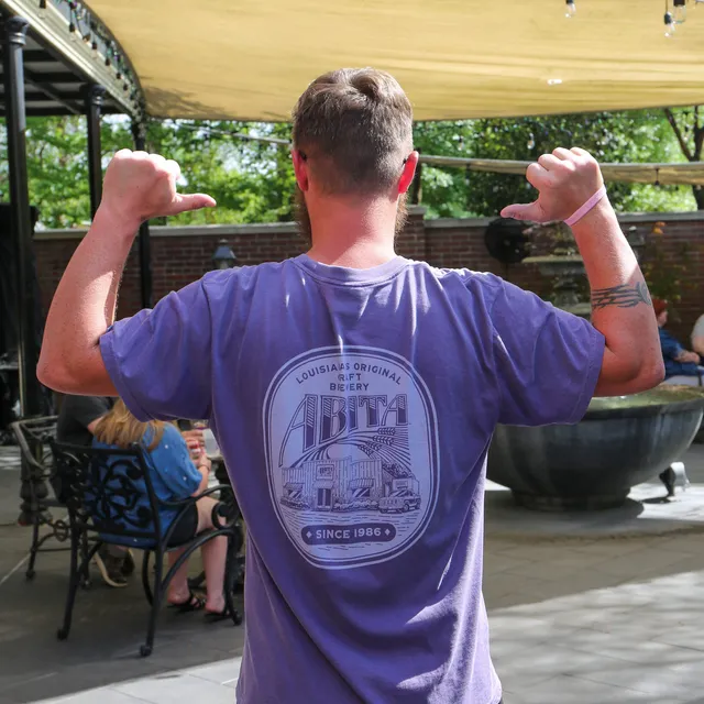 Abita 40th Anniversary maglietta celebrativa