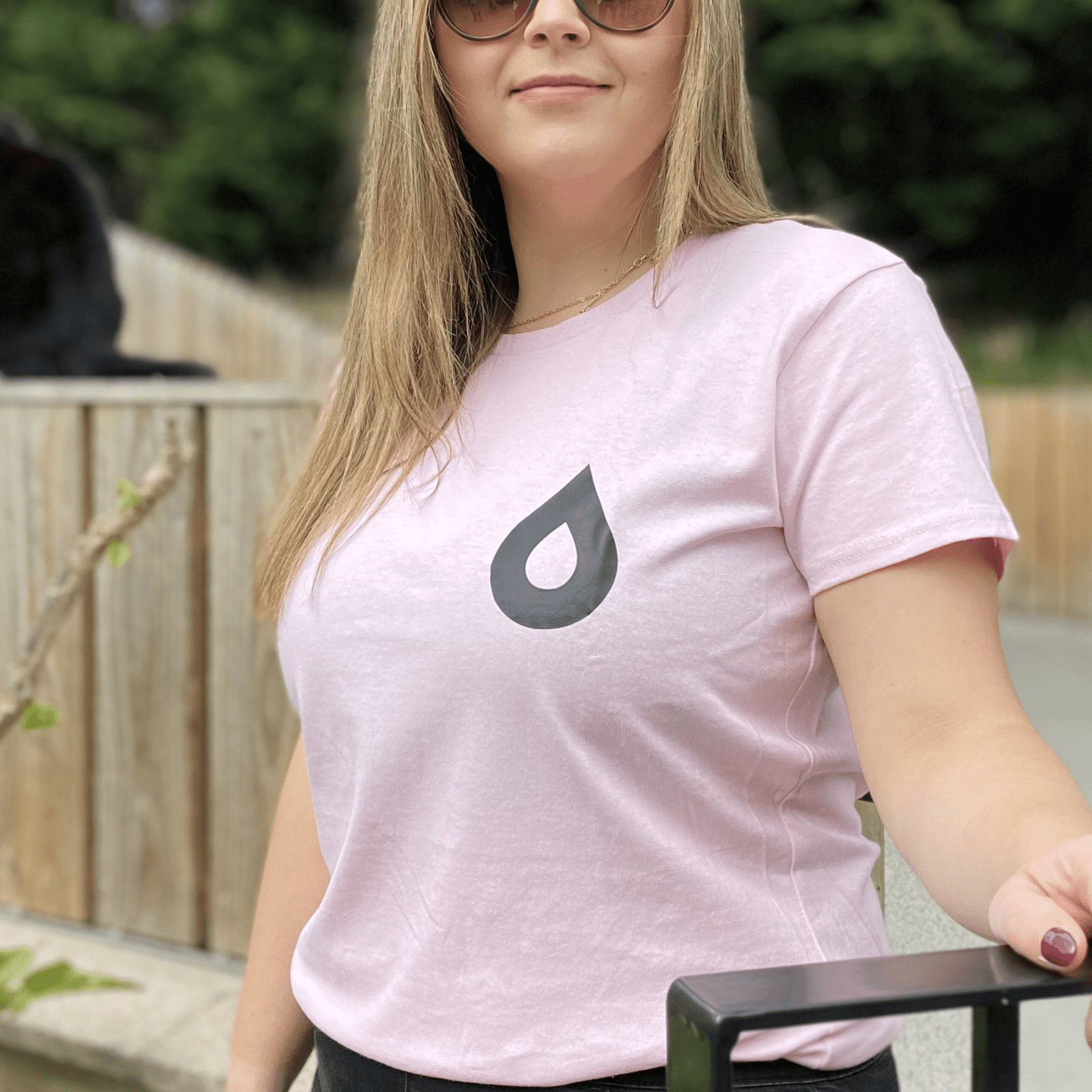 Polly's Brew Co. Light Pink Maglietta Donna Rosa