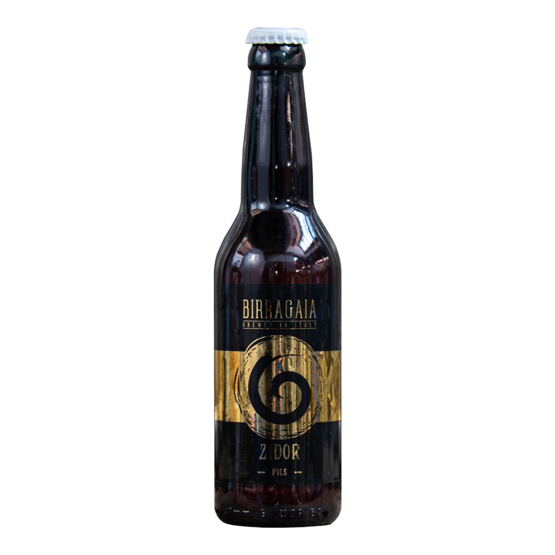 Birra Gaia Zidor birra lattina 33cl chiara