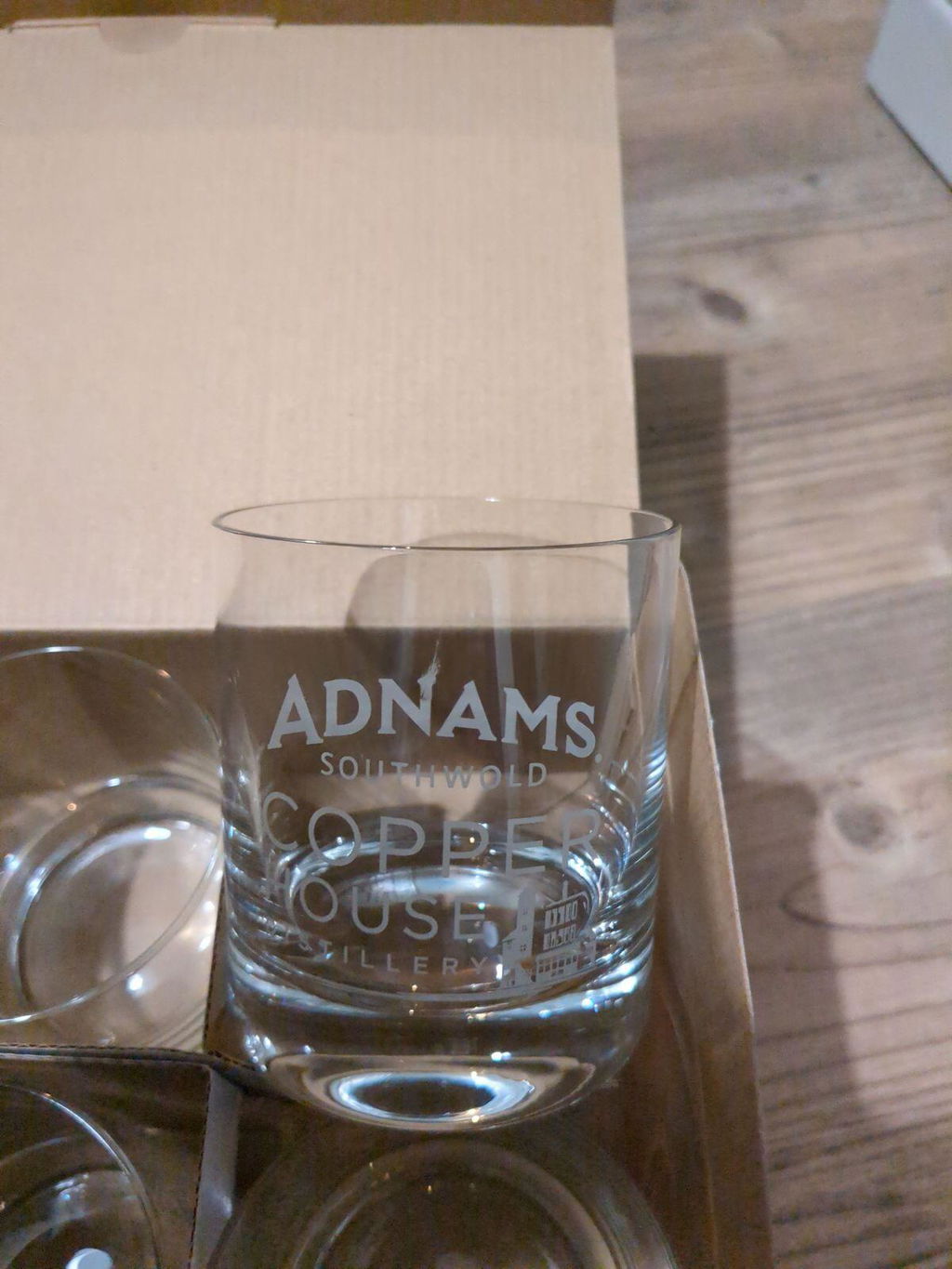 Adnams Copper House bicchieri whisky 6 pezzi vetro