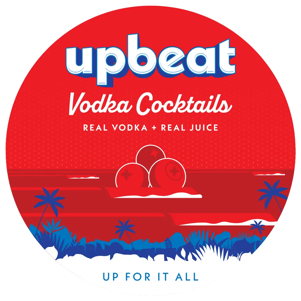 Abita Upbeat Cranberry adesivo
