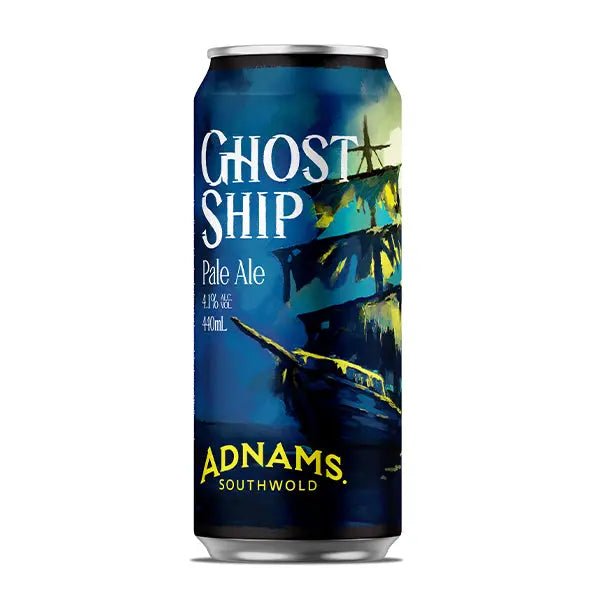 Adnams Ghost Ship Pale Ale birra lattina 440ml agrumata