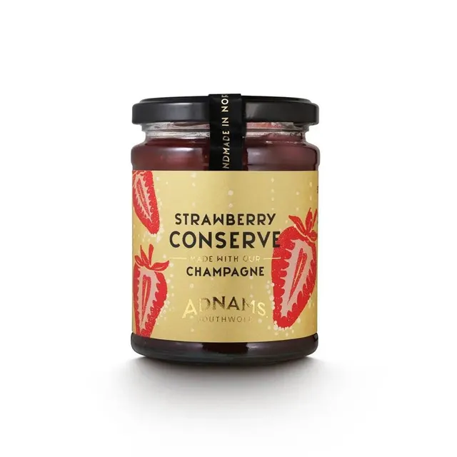 Adnams Champagne Strawberry Conserve marmellata fragole