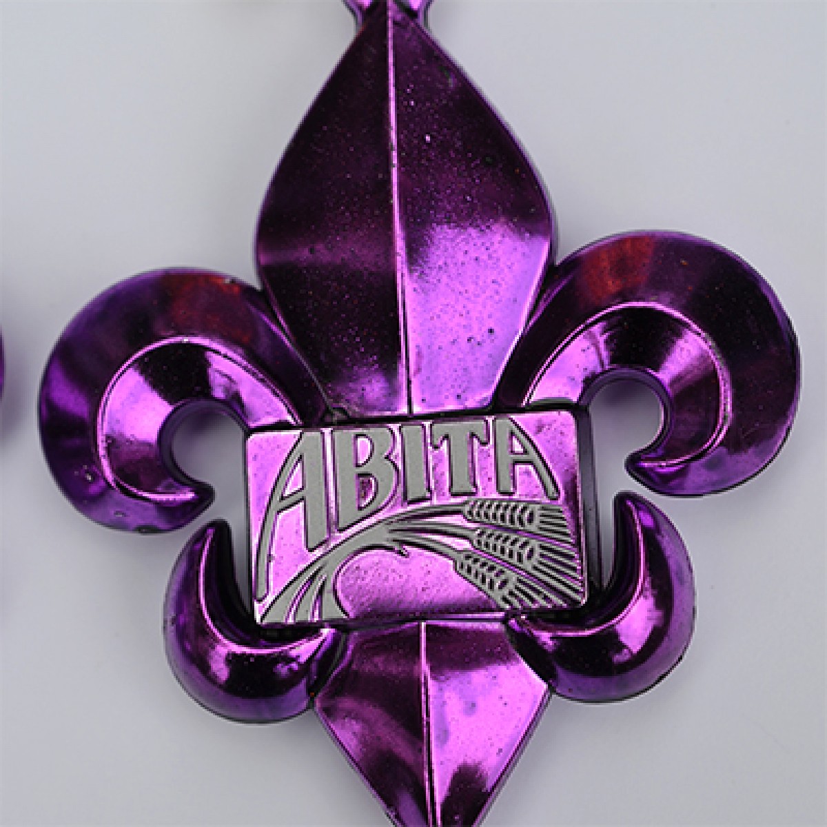 Abita Medallion collana perline Mardi Gras