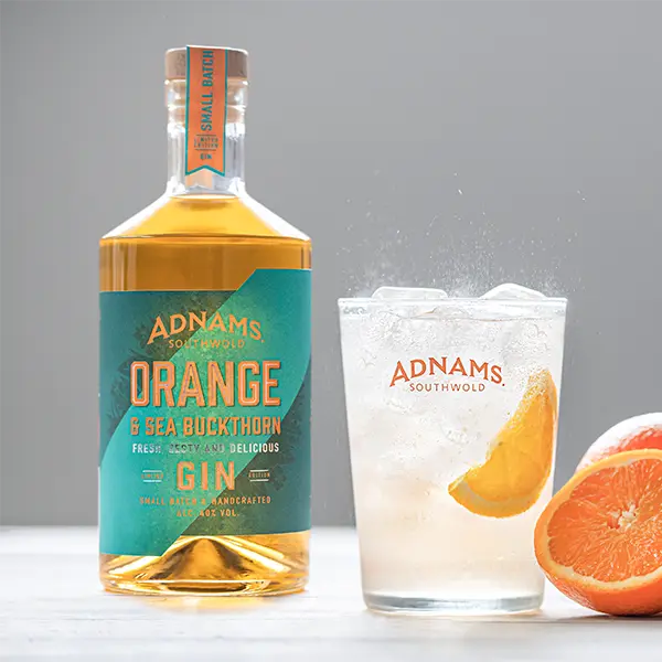Adnams Orange Sea Buckthorn gin 70 cl fruttato