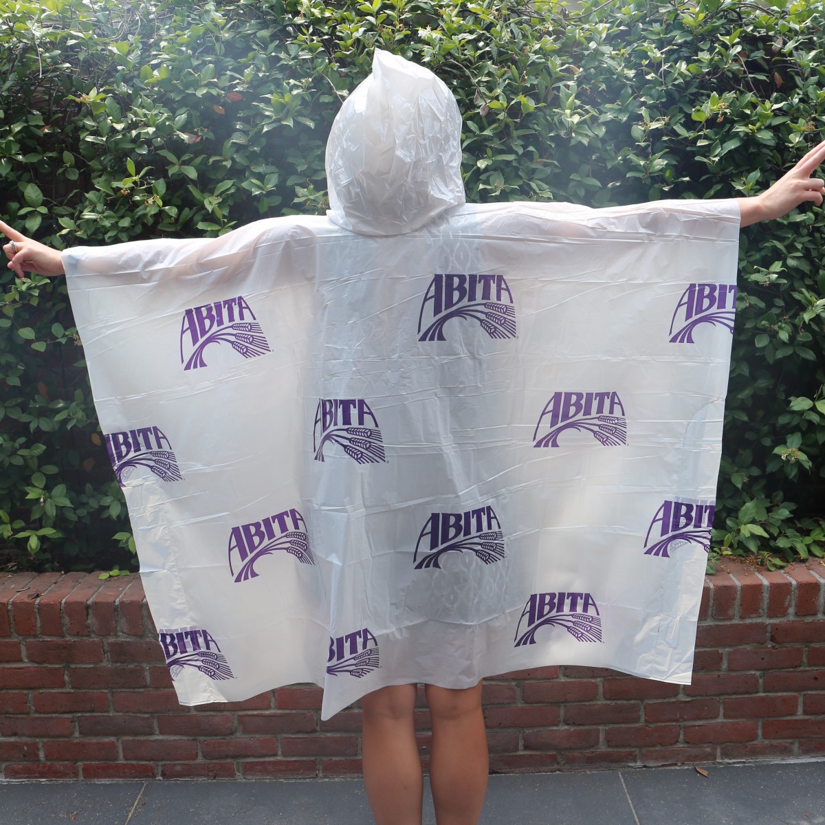 Abita Poncho Impermeabile Bianco