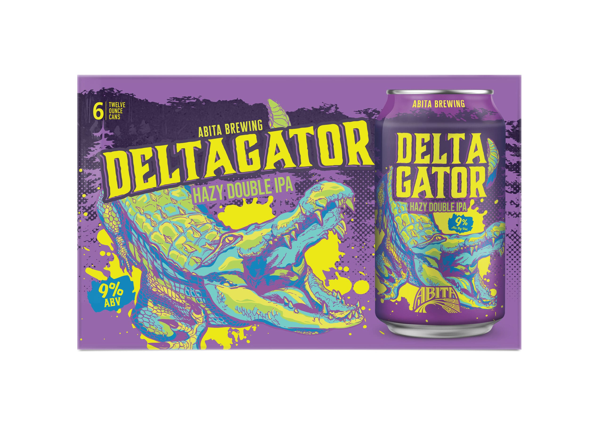 Abita Delta Gator birra lattina 19,2 oz