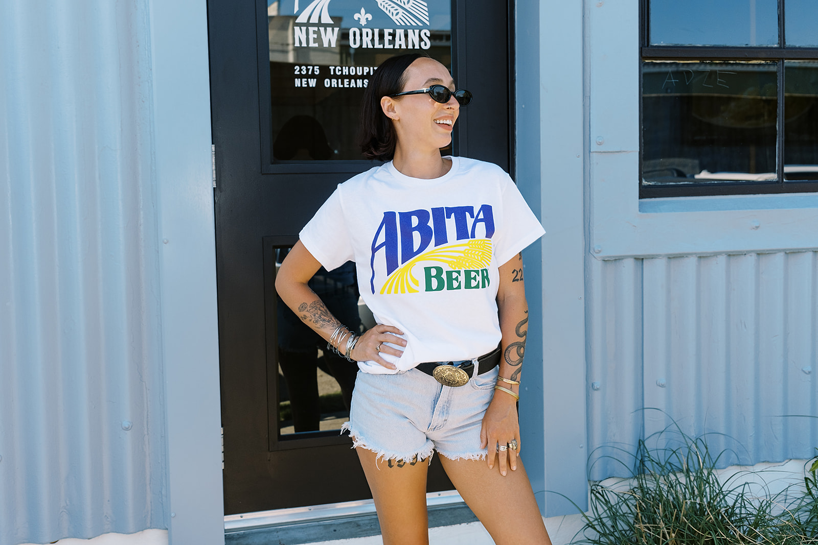 Abita Mardi Gras Promo maglietta cotone