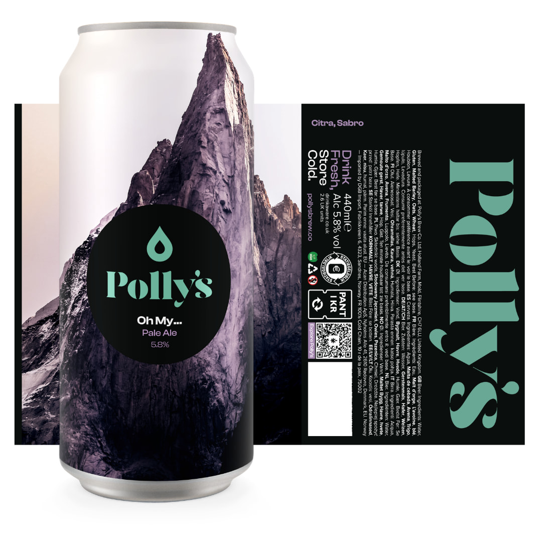 Polly's Brew Co. Oh My birra pale ale 5,8% ananas
