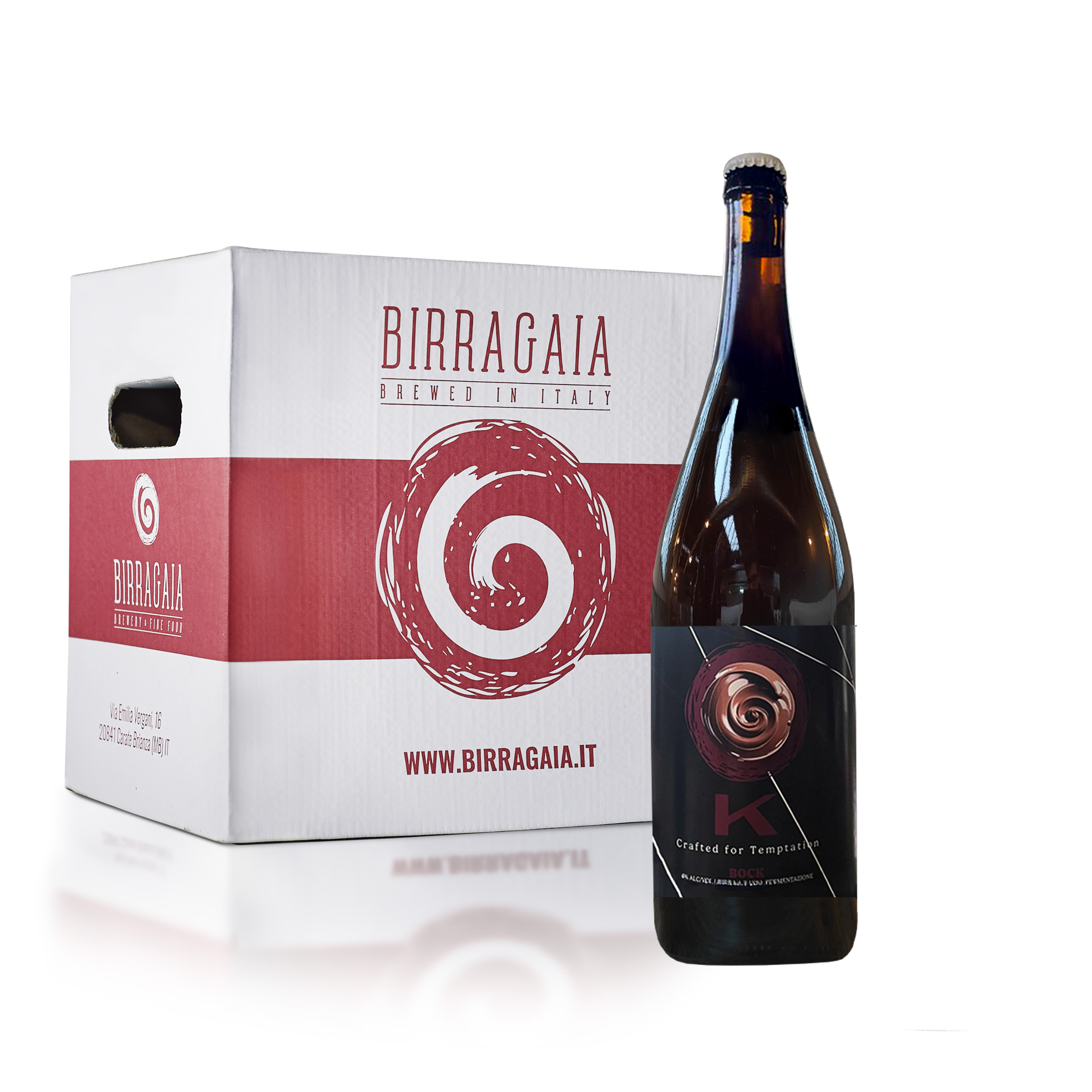 Birra Gaia Knam birra 75 cl confezione 6 bottiglie