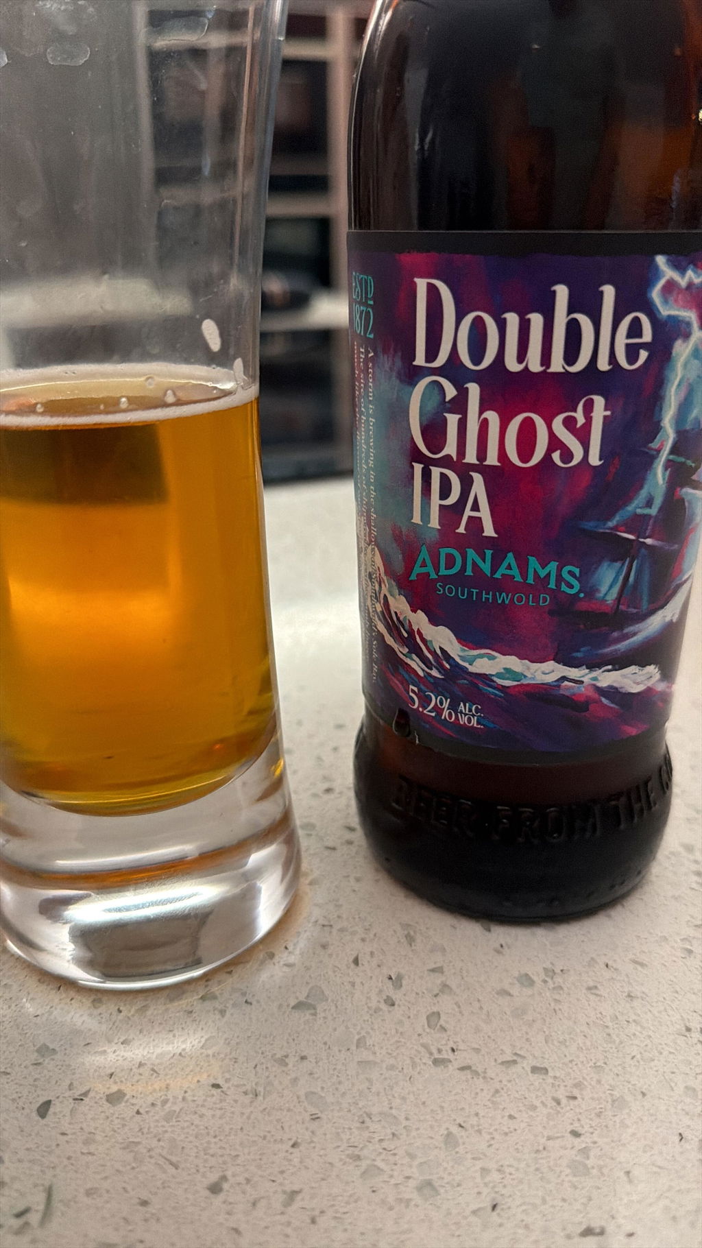 Adnams Double Ghost IPA birra 50 cl doppio luppolo