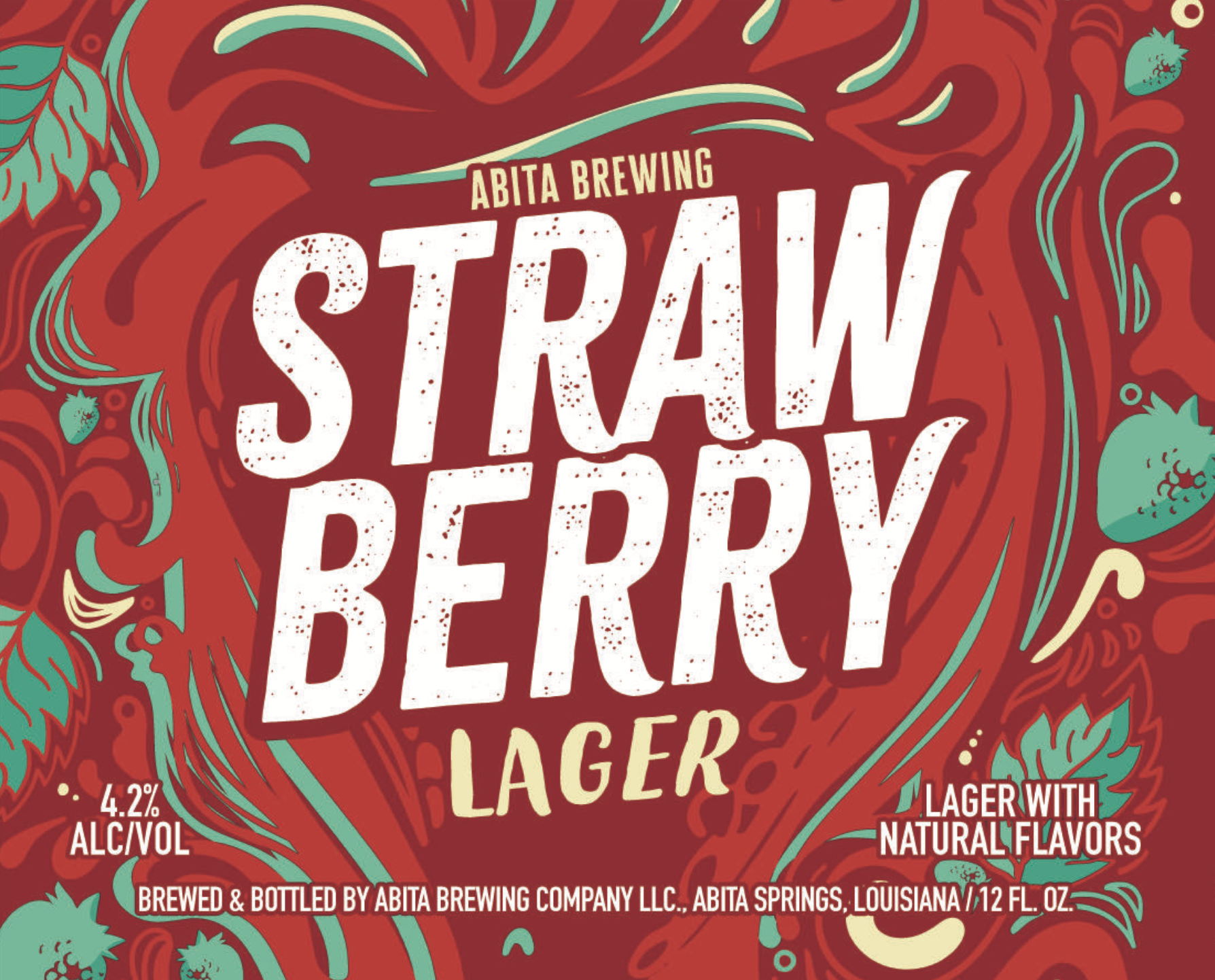 Abita Strawberry Lager birra fragola 6 bottiglie