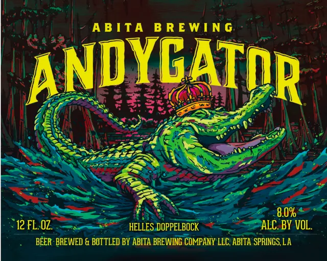 Abita Andygator birra 6 bottiglie bock