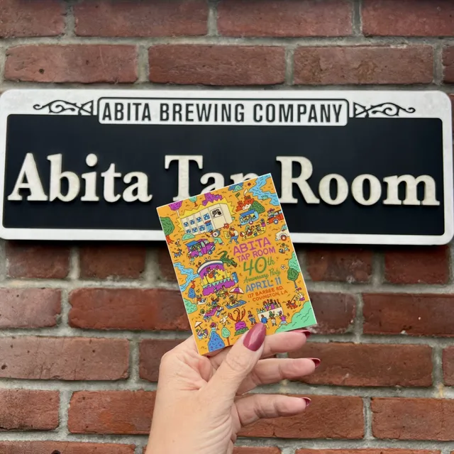 Abita Covington 40th adesivo edizione limitata