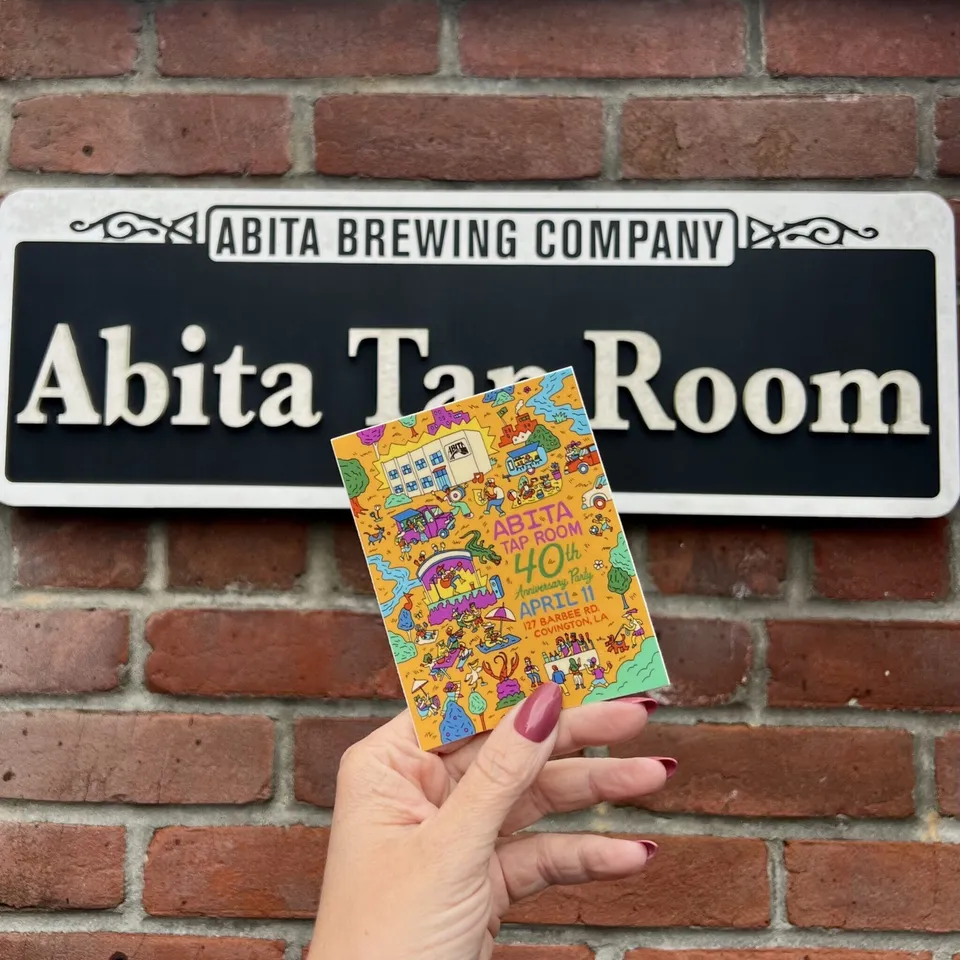 Abita Covington 40th adesivo edizione limitata