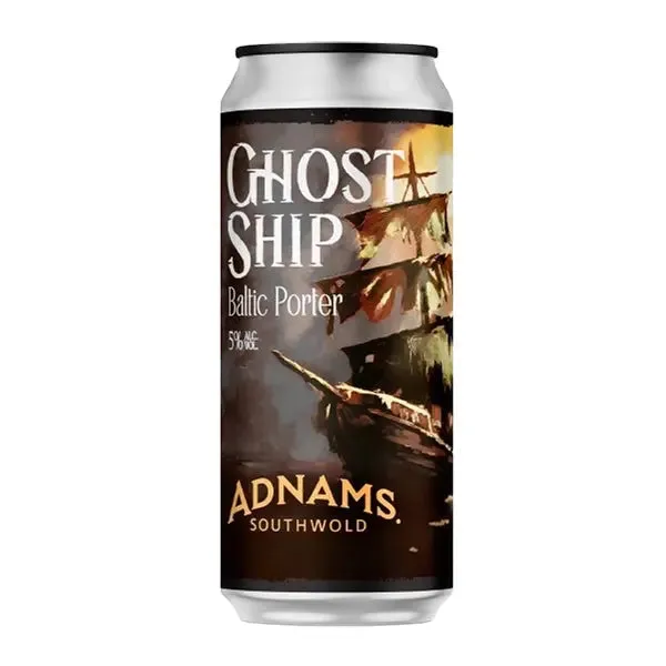 Adnams Ghost Ship Baltic Porter birra lattine 440ml
