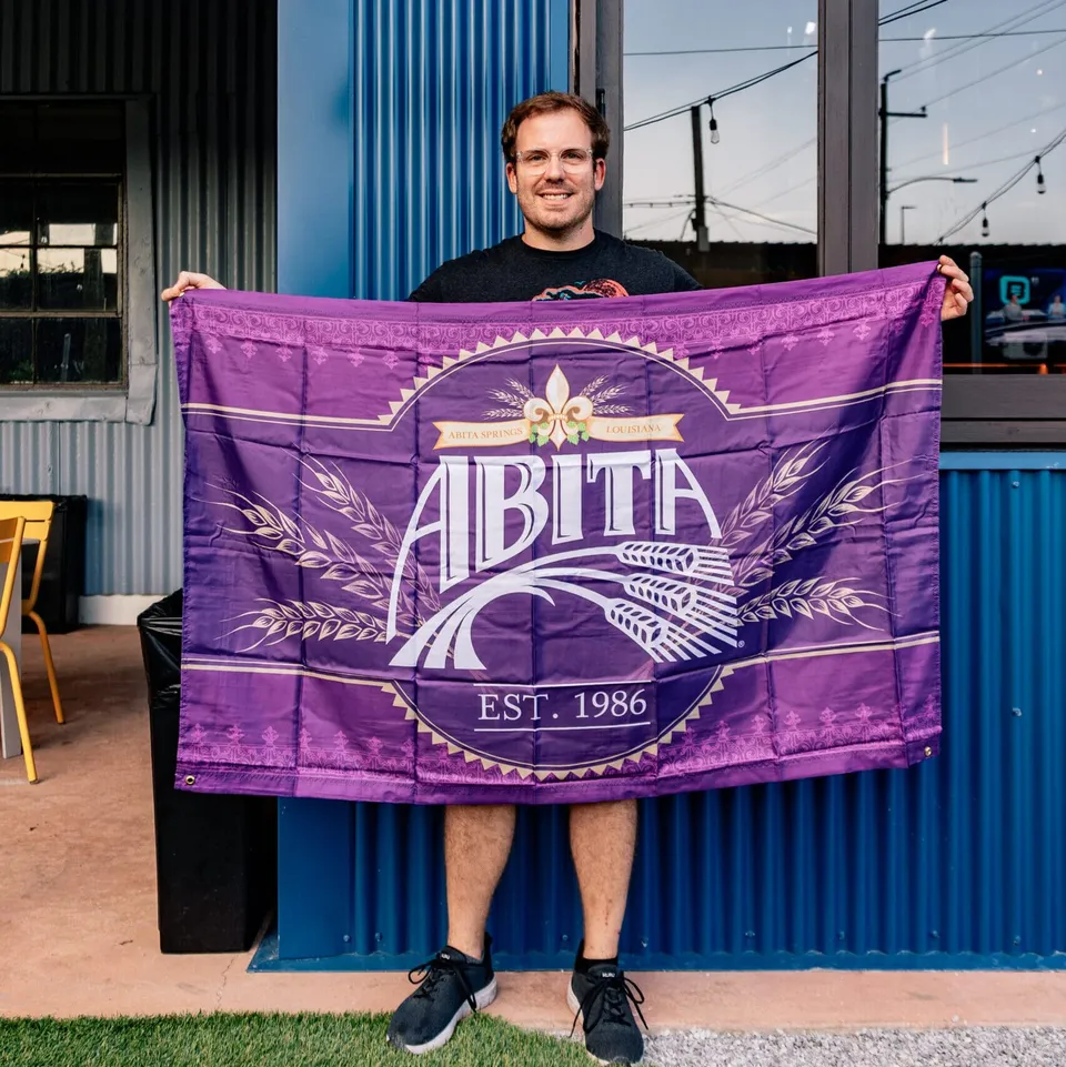 Abita bandiera 3x5 striscione decorativo