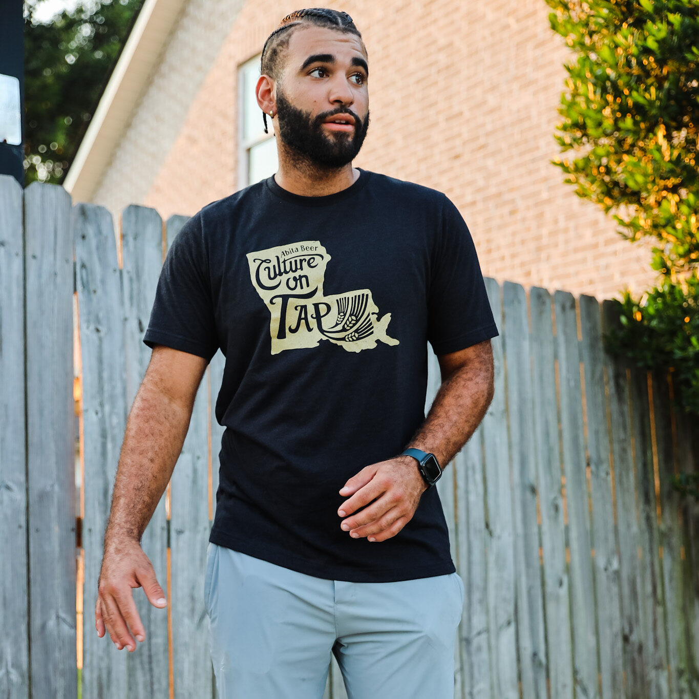 Abita Brewing Company Brew Dat Culture on Tap Tee maglietta