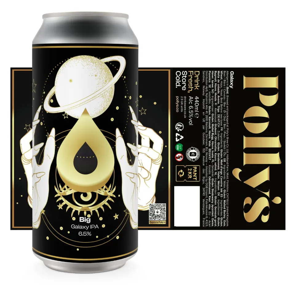 Polly's Brew Co. Big Galaxy IPA birra 6,5%