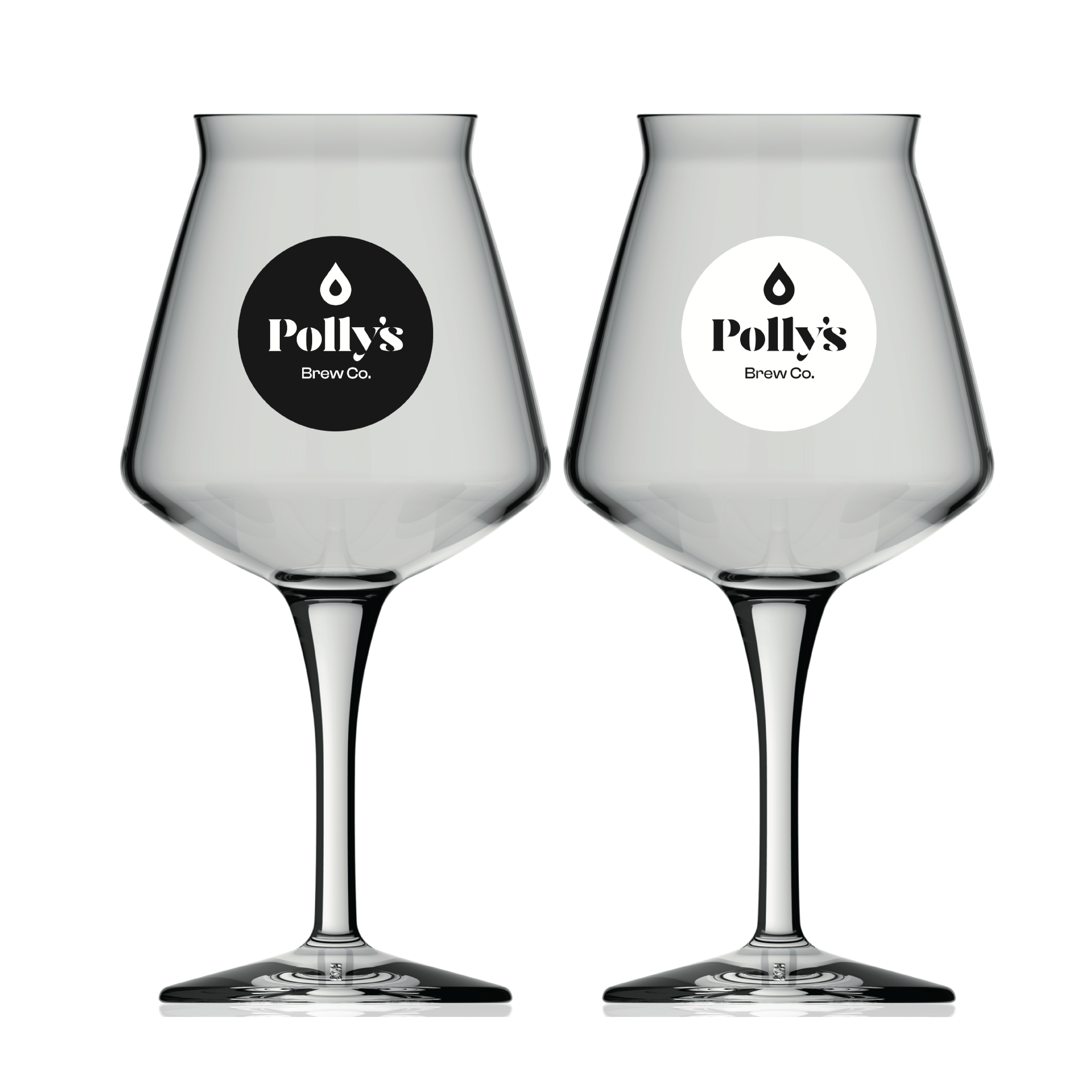 Polly's Brew Co. Teku 2/3 pinta bicchiere birra