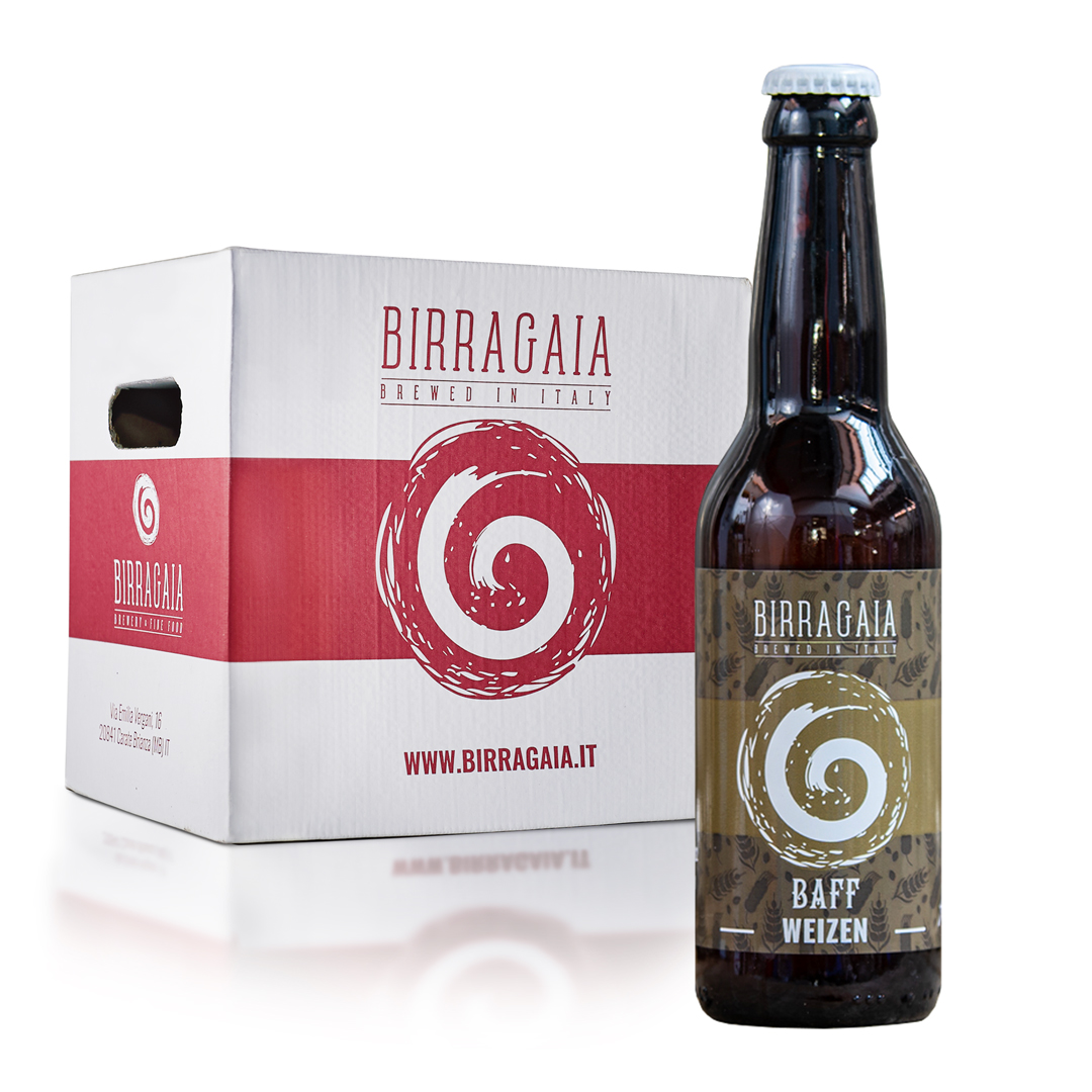 Revertis Birra Gaia Baff birra 33 cl confezione 12 frumento