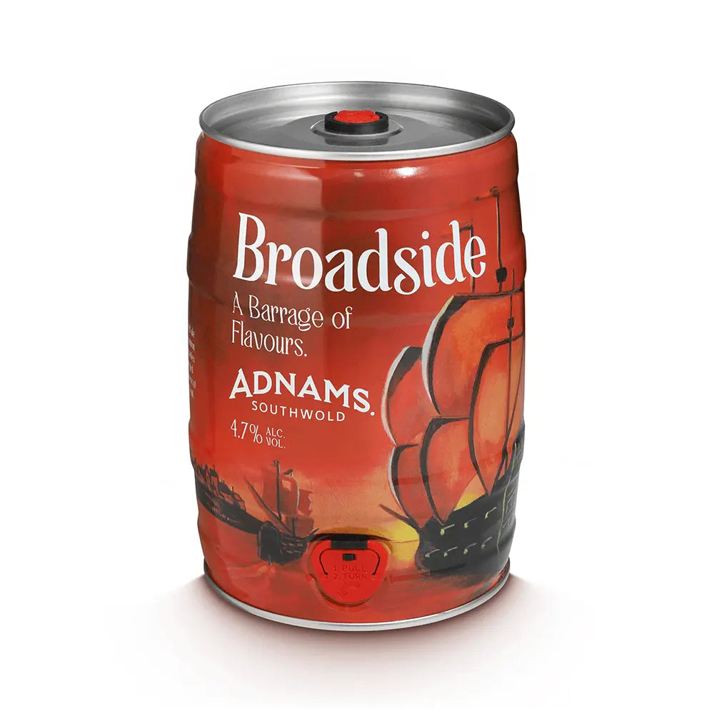 Adnams Broadside ale fusto 5 L fruitcake