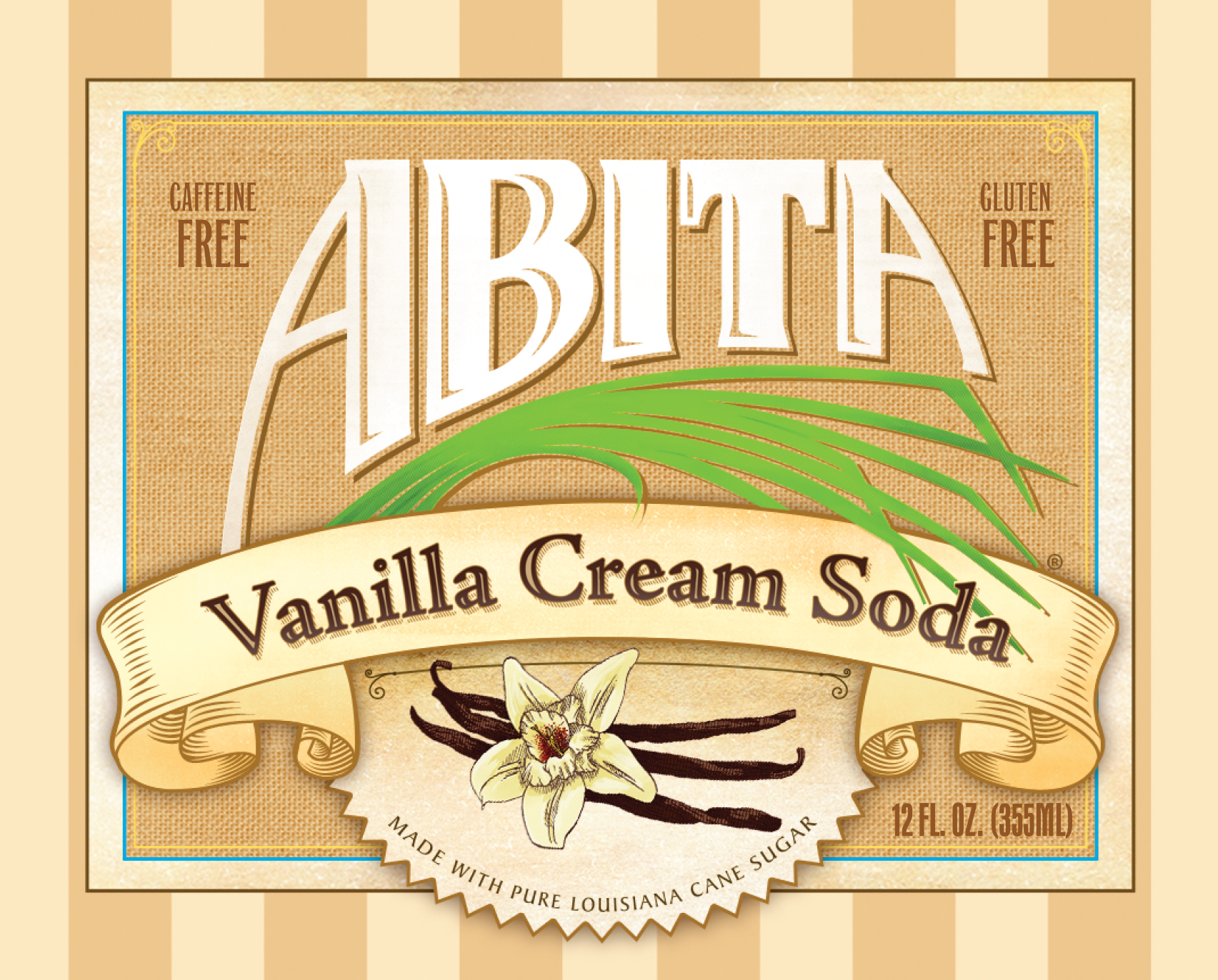 Abita Vanilla Cream soda vaniglia 6 bottiglie