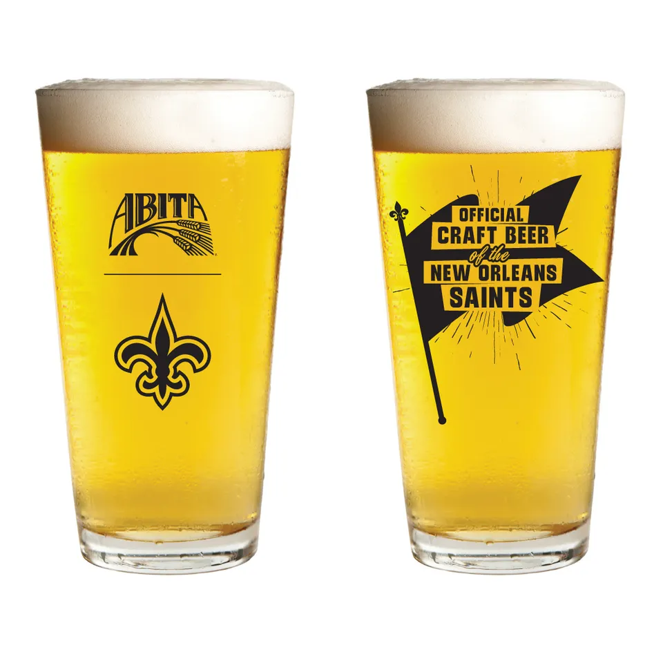 Abita Saints bicchiere pinta in vetro