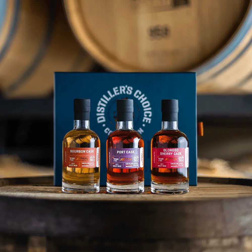 Adnams Distiller's Choice Collection set whisky 3x20cl