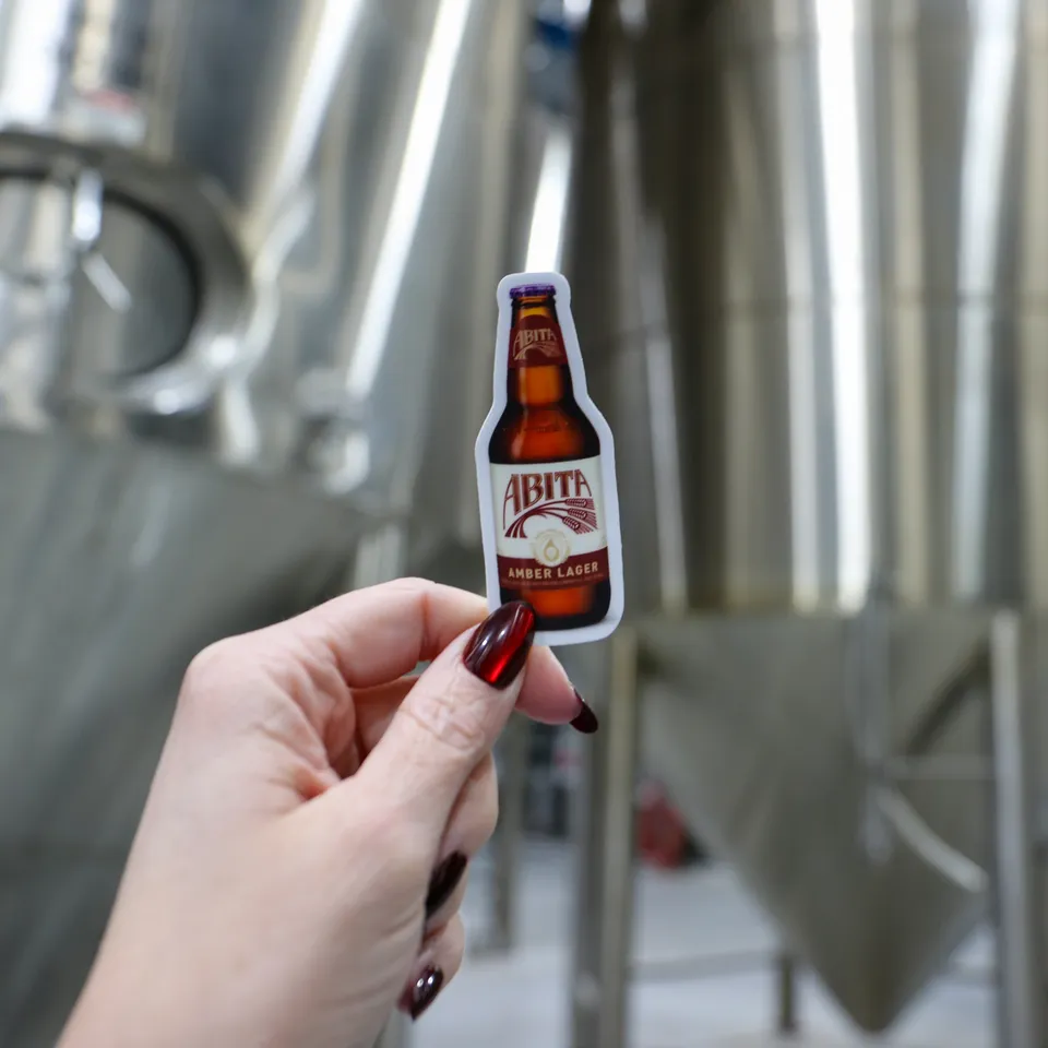 Abita Amber adesivo bottiglia