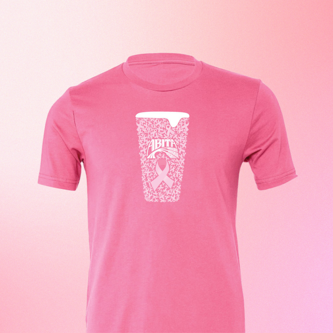 Abita Pink Ribbon maglietta rosa