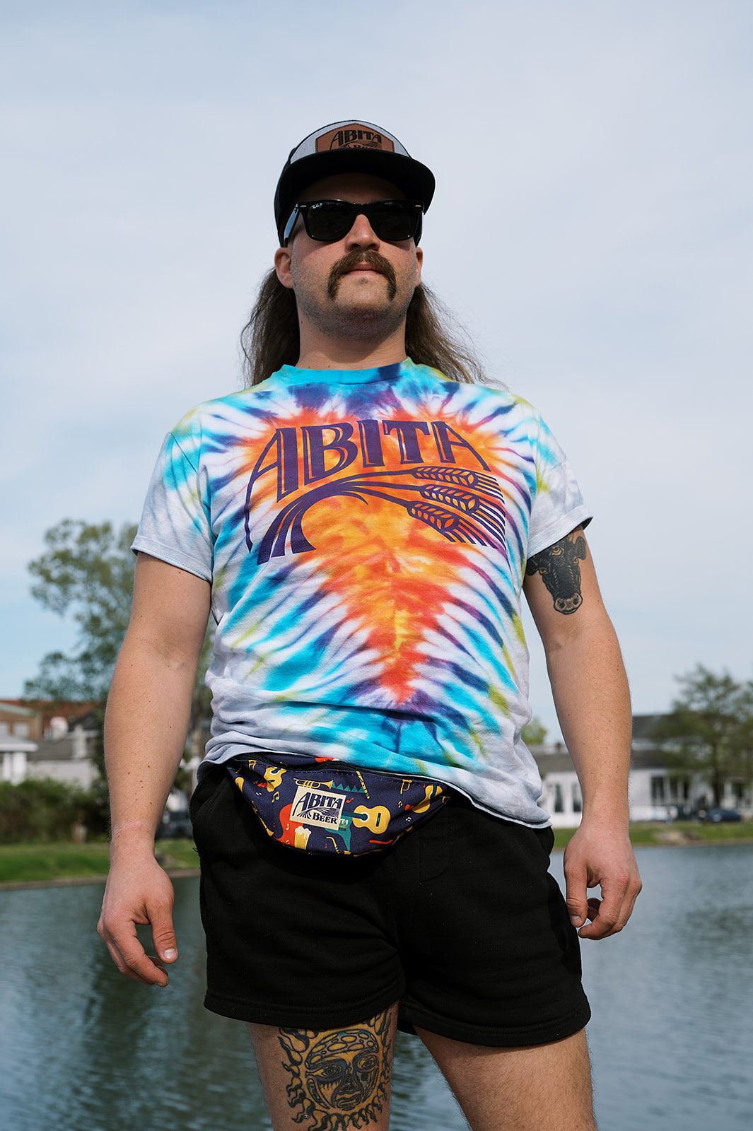 Abita Tie Dye maglietta