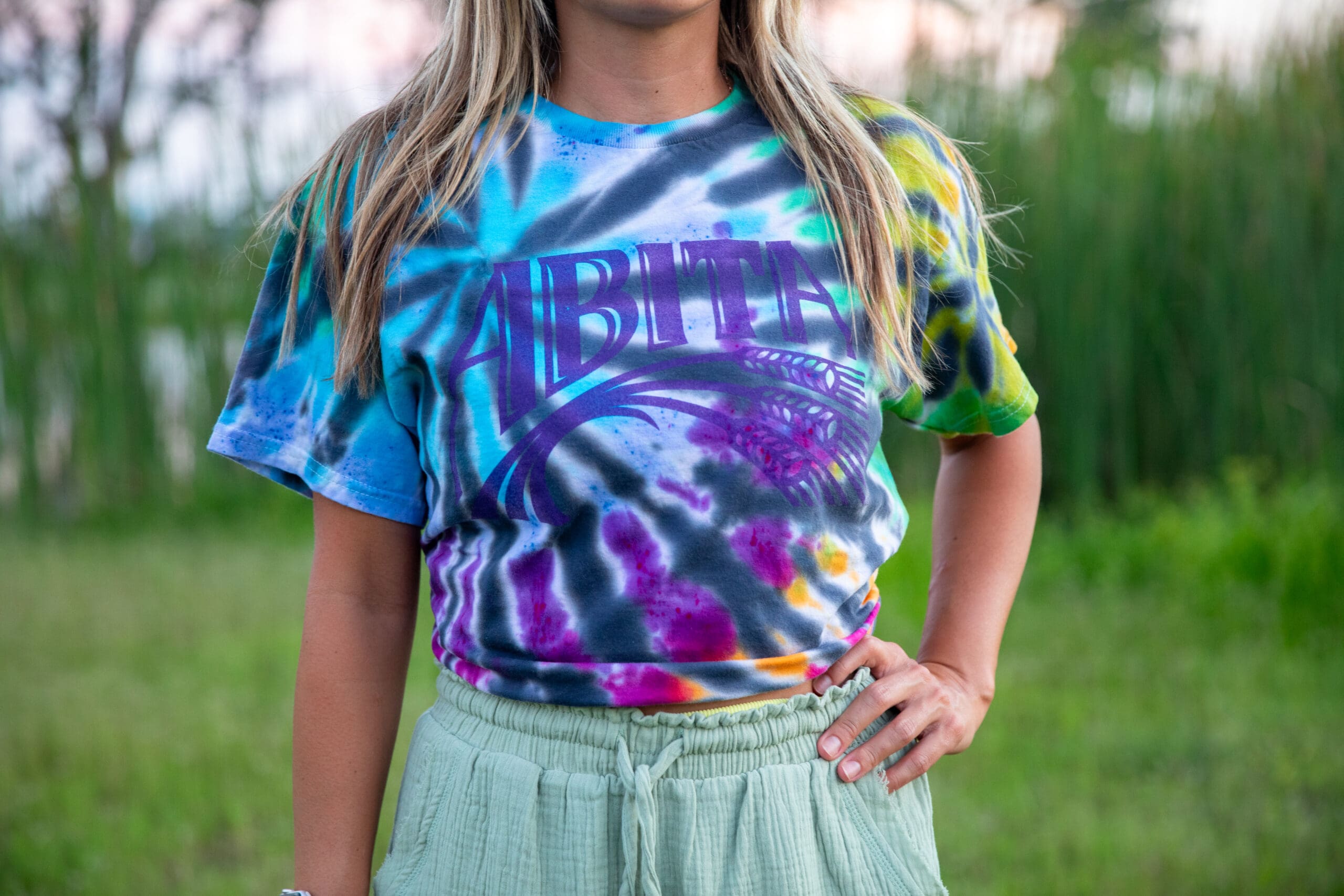 Abita Tie Dye maglietta