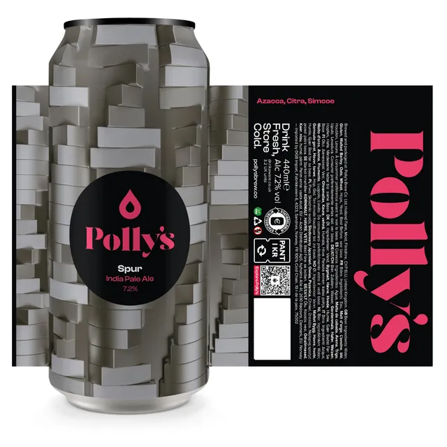 Polly's Brew Co. Spur birra IPA 7,2% tropicale