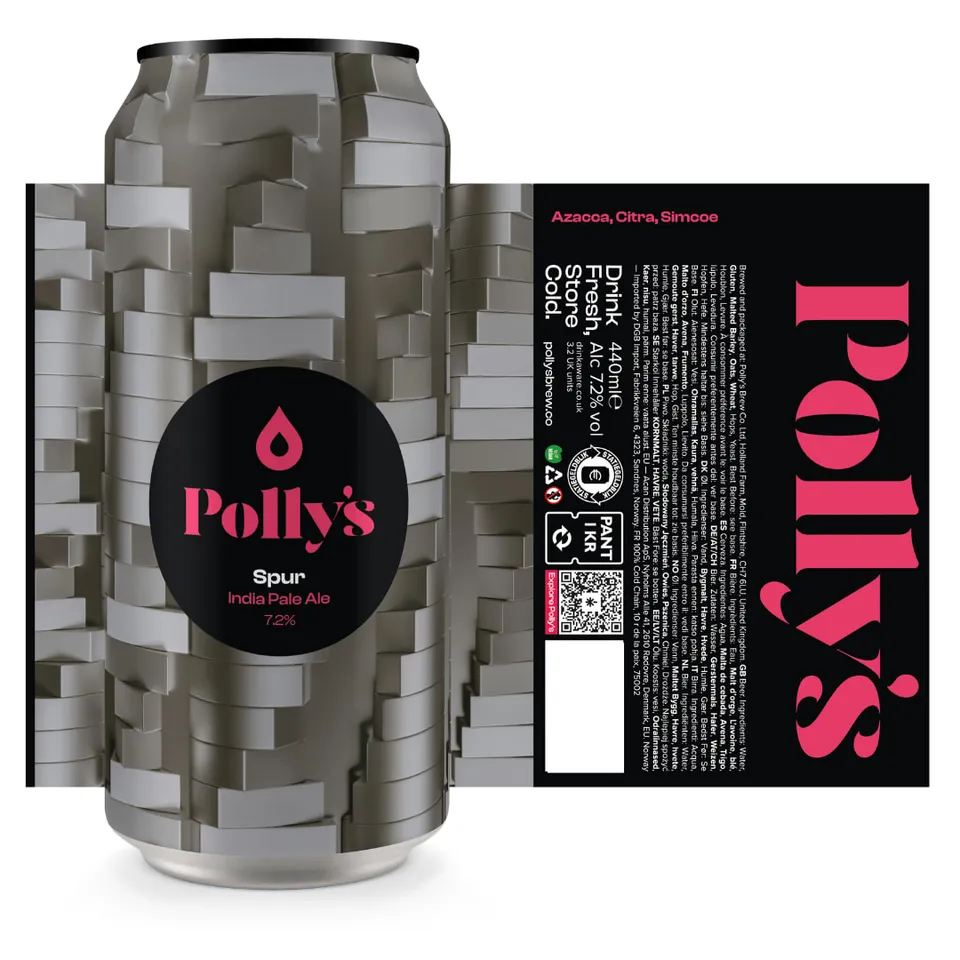 Polly's Brew Co. Spur birra IPA 7,2% tropicale