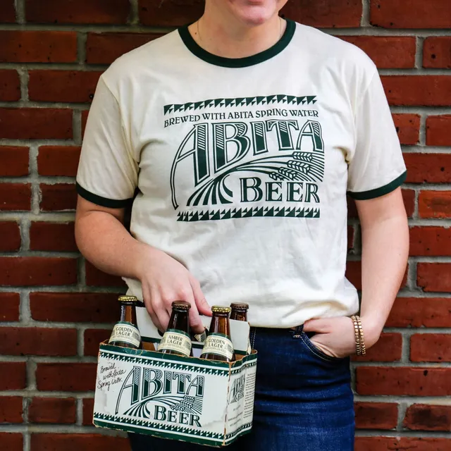Abita Retro Ringer maglietta t-shirt