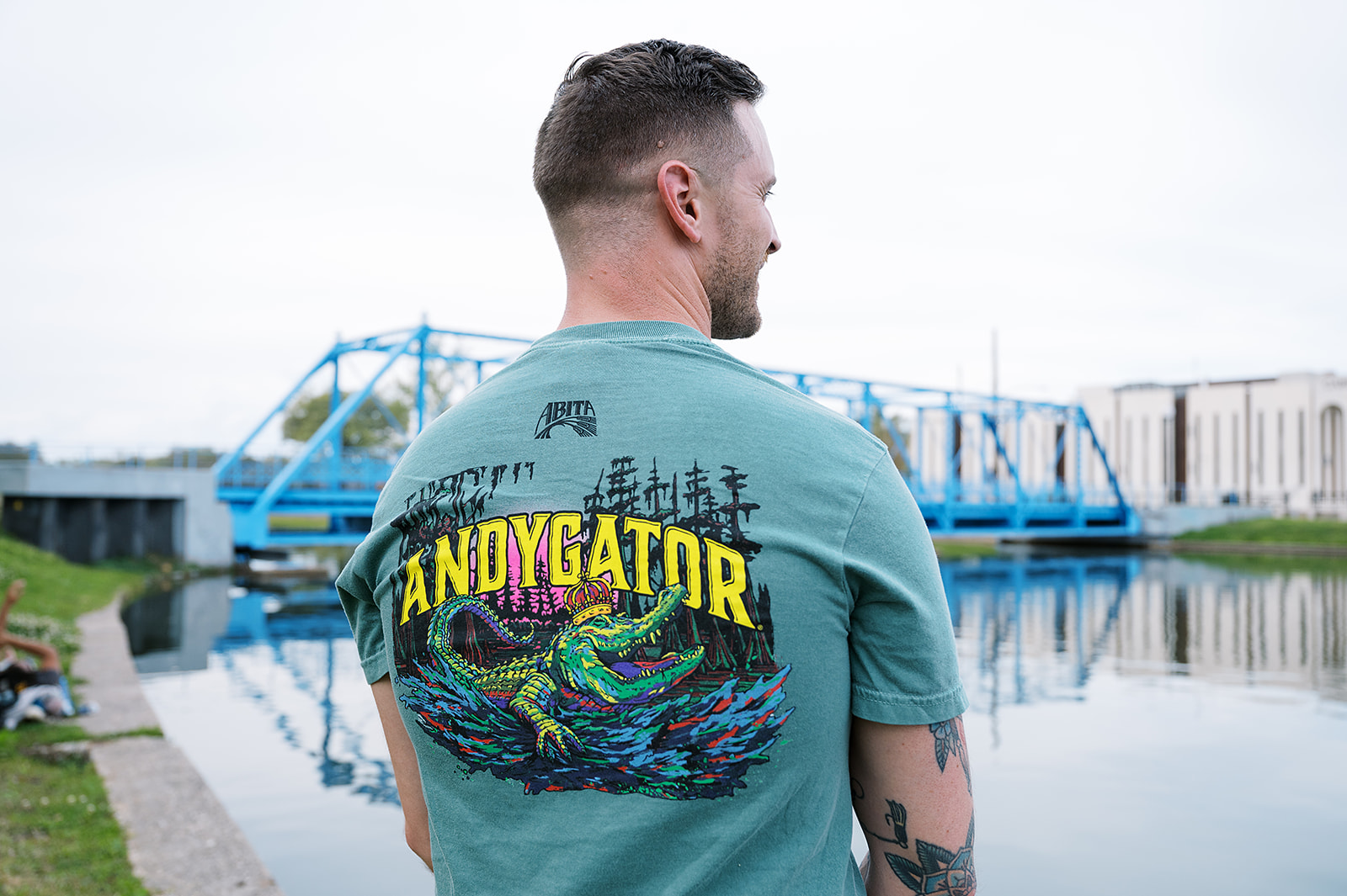 Abita AndyGator maglietta taschino