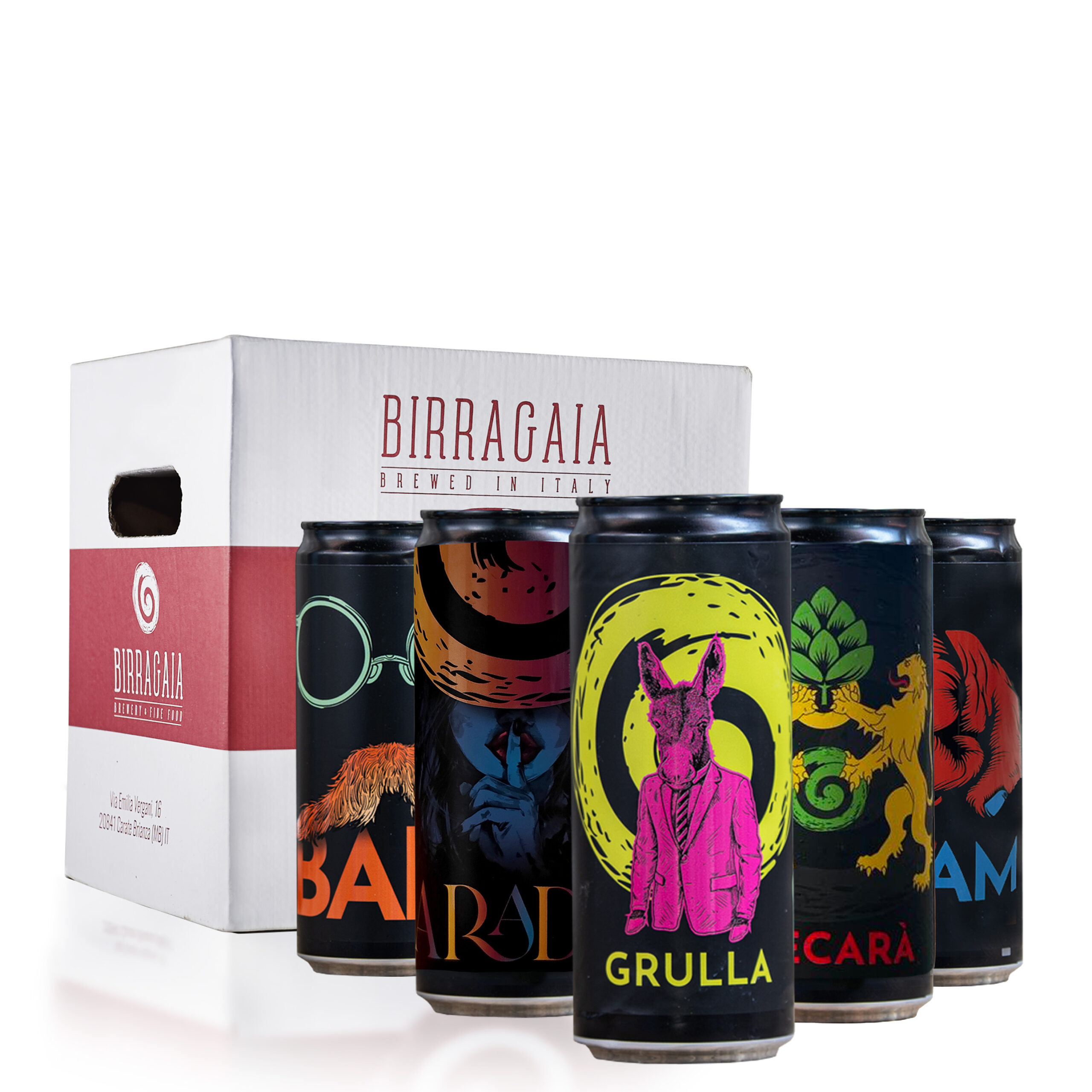 Birra Gaia Box Degustazione birra artigianale lattina 33 cl 12 pezzi