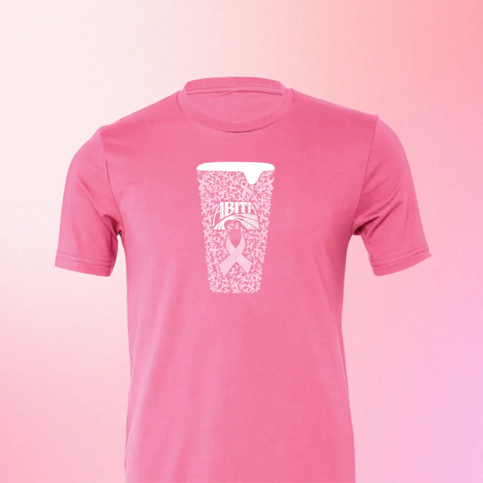 Abita Pink Ribbon maglietta rosa