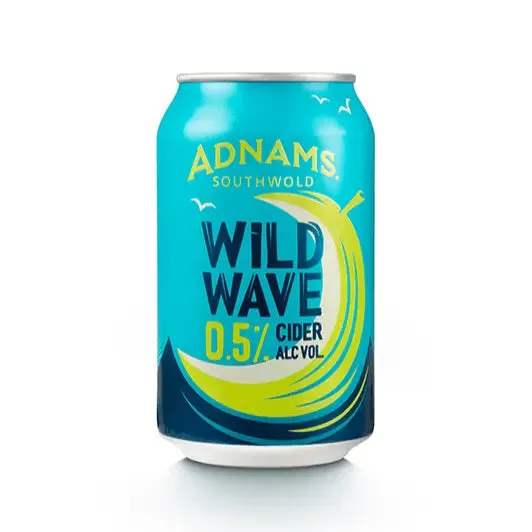 Adnams Wild Wave 0,5% sidro lattina 33 cl mela