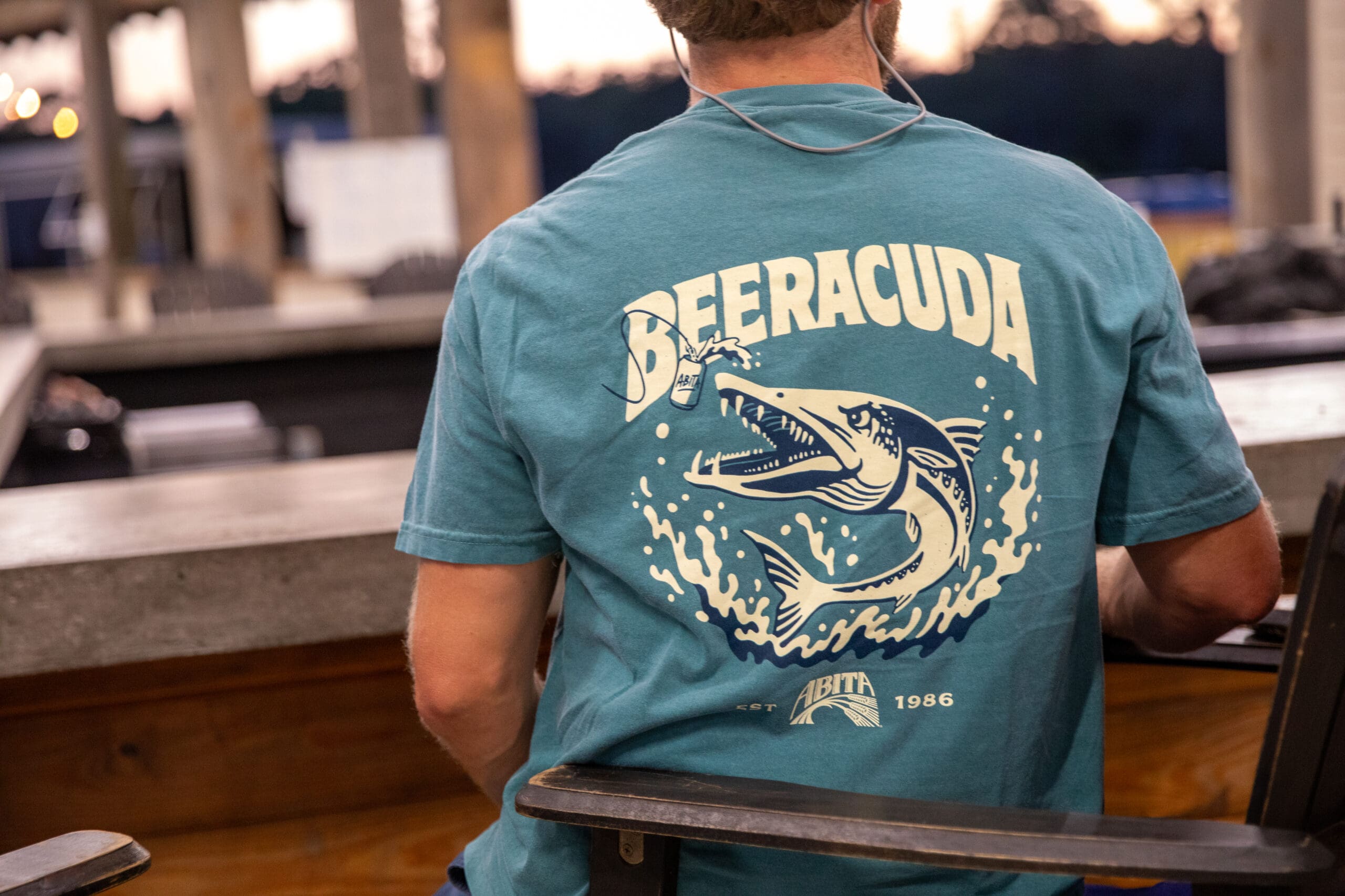 Abita Beeracuda maglietta logo birrificio