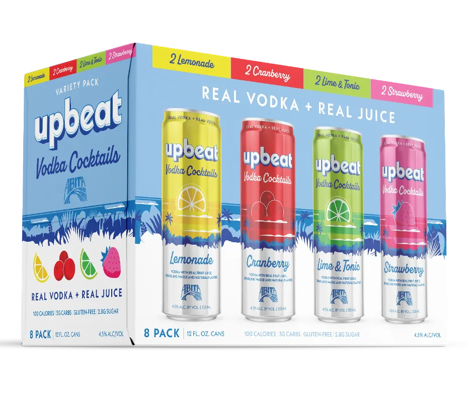 Abita Upbeat Variety Pack birra 8 lattine